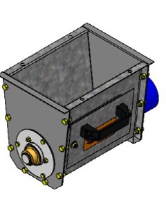 Lower part f/silo boot 89 1L w/ TS shaft 2023/V2